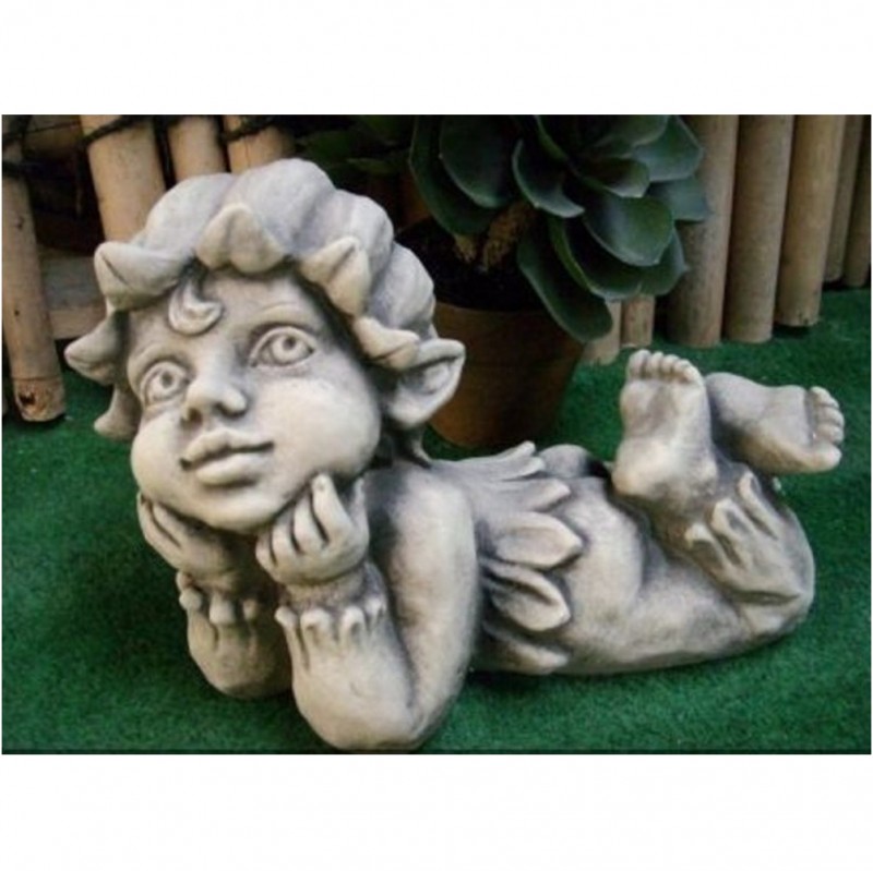 Steinfigur Blütentroll 