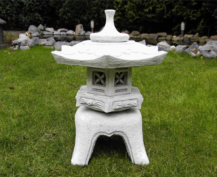 Yukimi japanische Steinlaterne Garten Laterne KO 