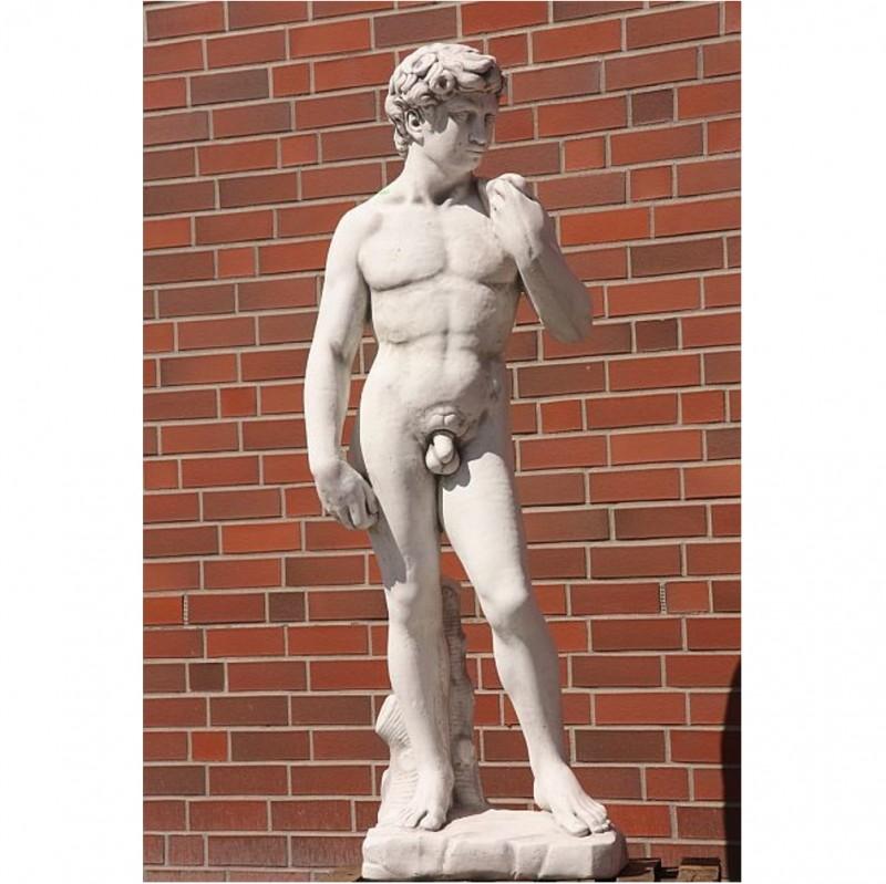 Steinfigur David sehr gross 