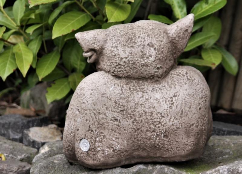 Fensterhocker-Skulptur 'Gargoyle' Aus Steinguss – 28 Cm Hoch, 29 Kg, Wetterfest Für Garten & Terrasse