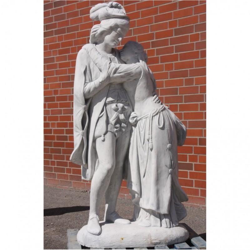 Steinfigur Romeo und Julia