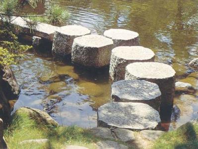 Trittstein aus Granit 
