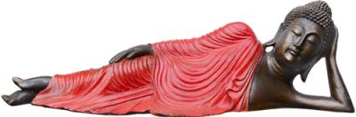 Liegender Buddha aus Polyresin