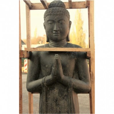 Steinfigur Buddha XXL