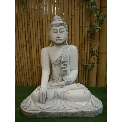 Steinfigur Buddha Thai   