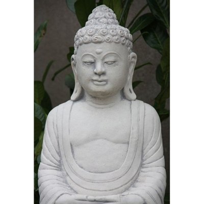 Steinfigur Buddha   