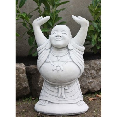 Steinfigur stehender Buddha  