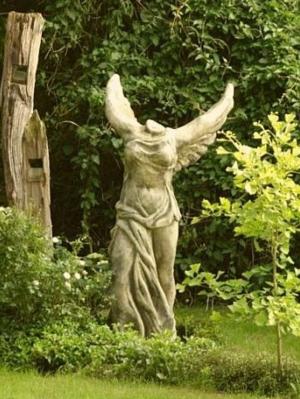 Steinfigur Nike Göttin des Sieges Skulptur gross 160 cm hoch