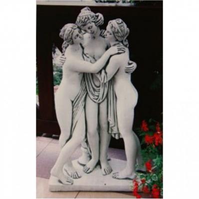 Skulptur Steinfigur drei Grazien