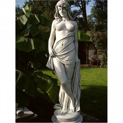 Skulptur Steinfigur junge Frau gross