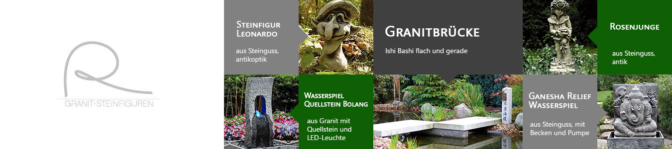 30 cm Steinfigur Kastanie Blatt mit Elfengesicht Steinguss Höhe ca